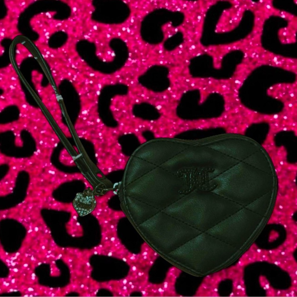 Y2K Juicy Couture Heart Wristlet